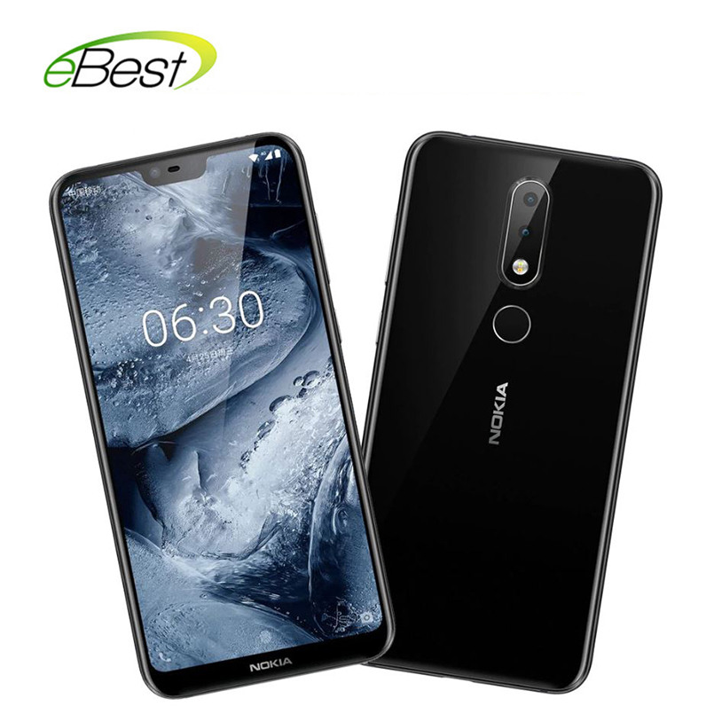Refurbished Nokia X6/6.1plus 4+32g  5.8inch 3060mAh 16MP+16MP Camera Fingerprint ID Smartphone