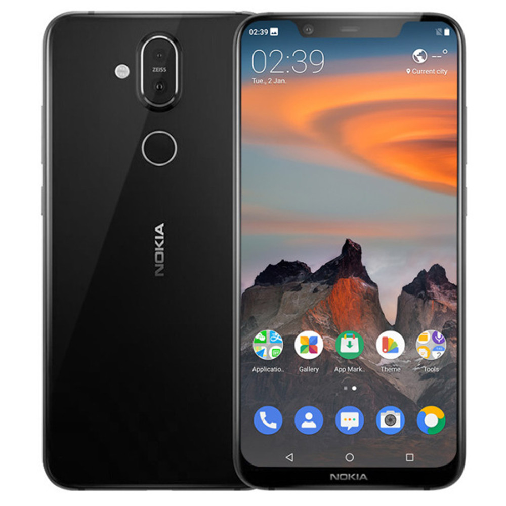 Refurbished NOKIA X7  4+64g Smartphone 6.18 inch android 8.1 3500mAh 13MP+20MP Camera  Mobile phone