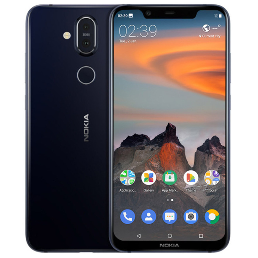 Refurbished NOKIA X7  4+64g Smartphone 6.18 inch android 8.1 3500mAh 13MP+20MP Camera  Mobile phone