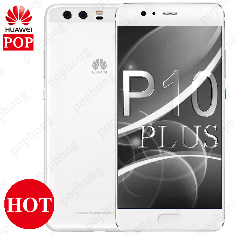 Refurbished smartphone Huawei P10 plus 6GB+ 64GB/128GB 5.5&quot; Dual Camera 20.0MP+8.0MP Mobile Phone