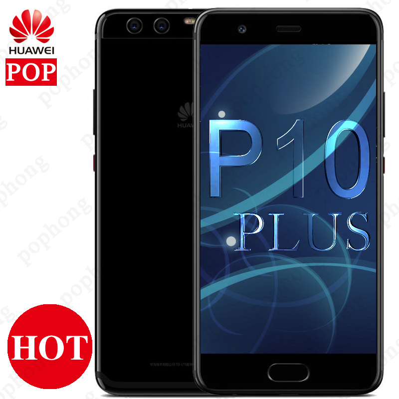 Refurbished smartphone Huawei P10 plus 6GB+ 64GB/128GB 5.5&quot; Dual Camera 20.0MP+8.0MP Mobile Phone
