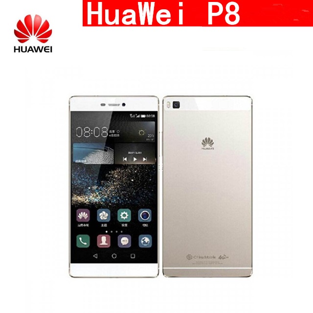 Refurbished Global Firmware Huawei P8 3 - 16GB/64GB 5.2&apos;&apos;screen 13MP+8MP 4G LTE Dual sim Smartphone
