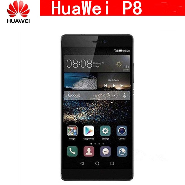 Refurbished Global Firmware Huawei P8 3 - 16GB/64GB 5.2&apos;&apos;screen 13MP+8MP 4G LTE Dual sim Smartphone