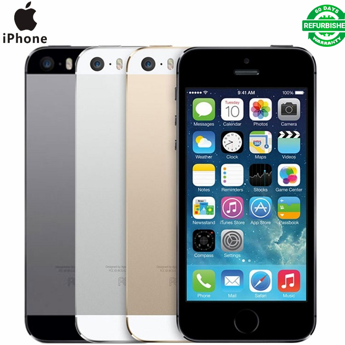 Refurbished apple iphone 5s 16GB/32GB +1GB smartphone iphone5s 8MP without fingerprint