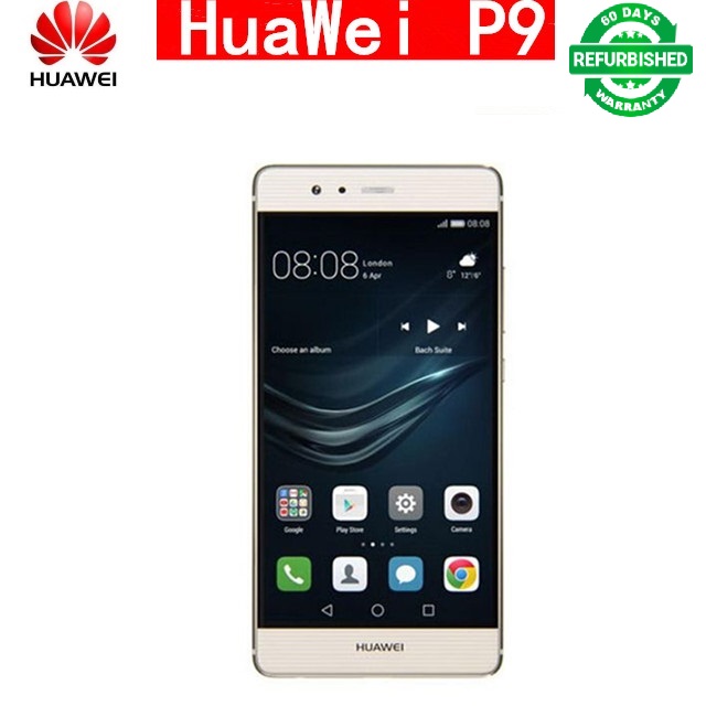 Refurbished Huawei P9 3+ 32GB/4+64GB ROM Kirin 955 5.2&quot; SmartPhone Dual SIM 12MP+8MP Fingerprint