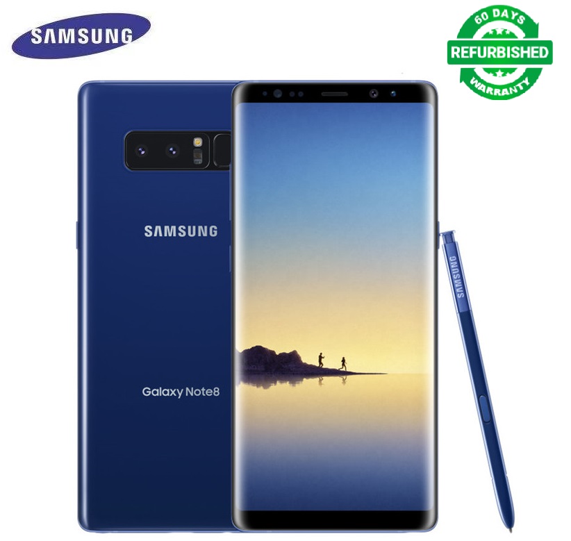 Refurbished Samsung Galaxy Note 8 Single SIm 4G LTE Android Octa Core 6.3&quot; Dual 12MP RAM 6GB ROM 64GB