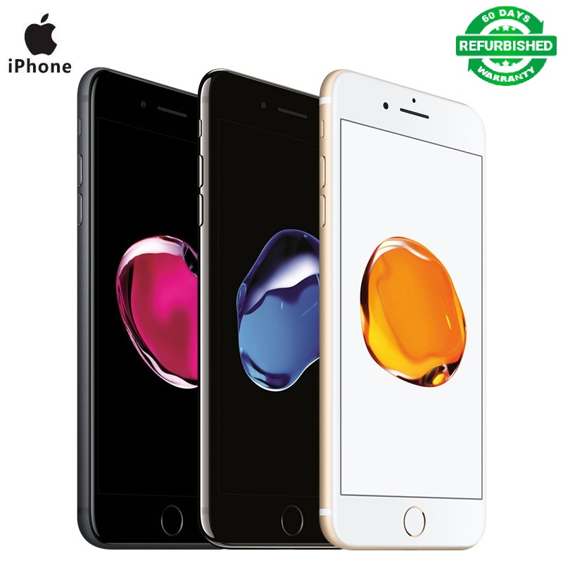 Refurbished smartphone iphone 7 plus 128GB +3GB 12MP 5.5 inch apple with fingerprint iphone7 plus
