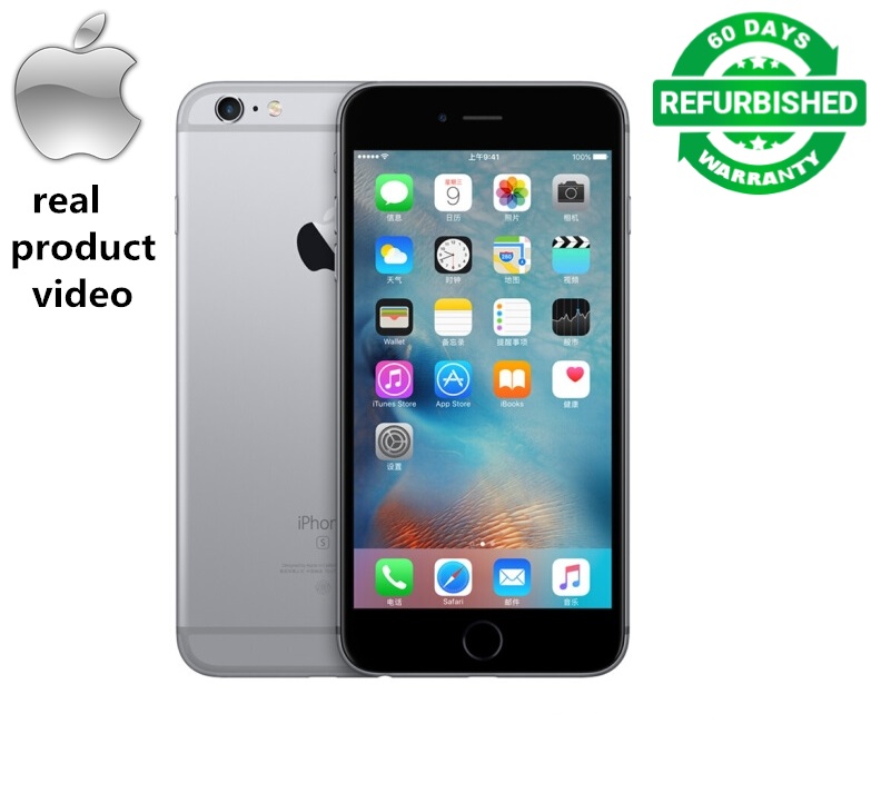 Refurbished phone Apple iPhone 6S -16GB/32GB+2GB RAM- 4.7 &apos;&apos; with fingerprint 12MP + 5MP Smartphone