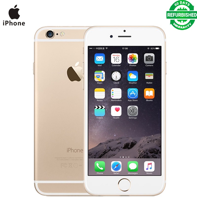 Refurbished Phone : iPhone 6 -128GB+1GB -8 MP+1.2 MP- 4.7 Inch+4G network + fingerprint unlock