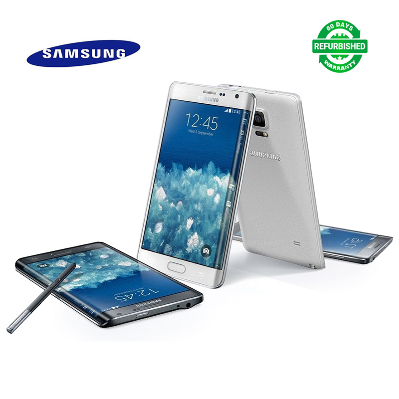 Refurbished Samsung Galaxy Note Edge N915 4G Smart Phone 5.6&quot; 16MP 32GB Original Cellphone