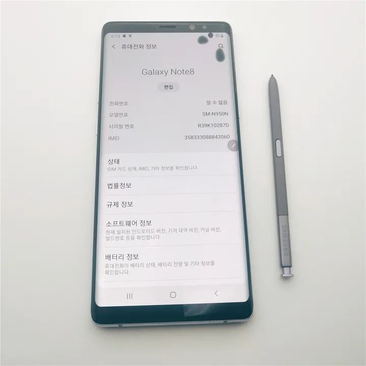 Refurbished Samsung Galaxy Note 8 Note 8 4G LTE Android Octa Core 6.3&quot; Dual 12MP RAM 6GB ROM 64GB
