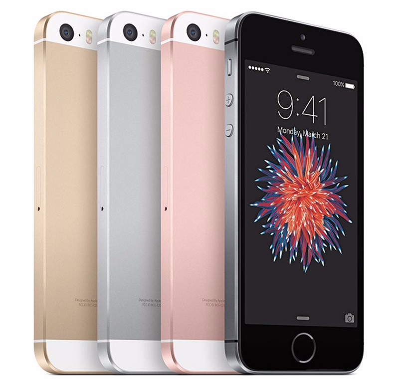 Certified Refurbished：iPhone SE 2GB+16GB/64GB 12MP+2MP IOS Unlocked Fingerprint 4.0&apos;&apos;Inch Smartphone