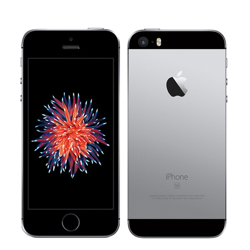 Certified Refurbished:Unlocked Apple iPhone SE 4G iOS A9 2G +64GB 12.0MP with Fingerprint Smartphone