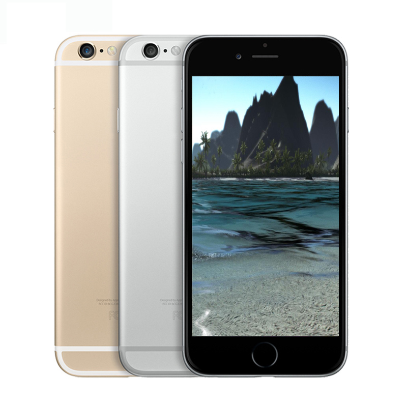 Refurbished:smartPhone iphone 6 -32GB/64GB-8 MP+1.2 MP- 4.7“”+4G net with fingerprint iphone6