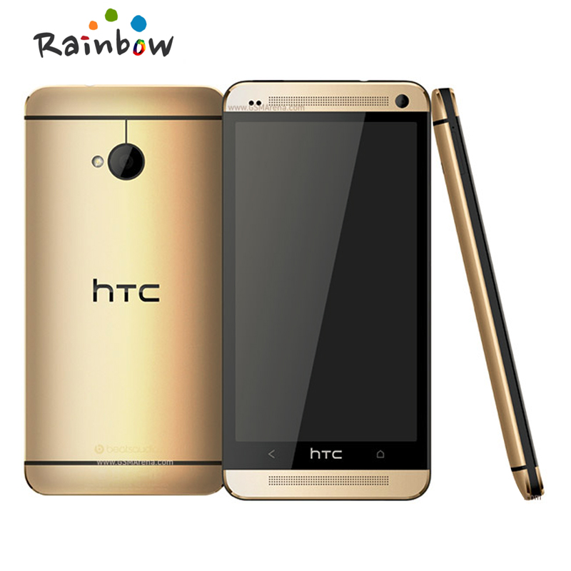 Refurbished HTC ONE M7 Unlocked  4G Wifi GPS 4.7&apos;&apos; Touch Cell Phone 2GB RAM 32GB Android SmartPhone