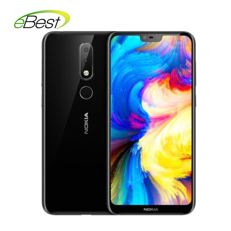 Refurbished Nokia X6/6.1plus  4g+32g  5.8inch 3060mAh 16MP+16MP Camera Fingerprint ID Smartphone