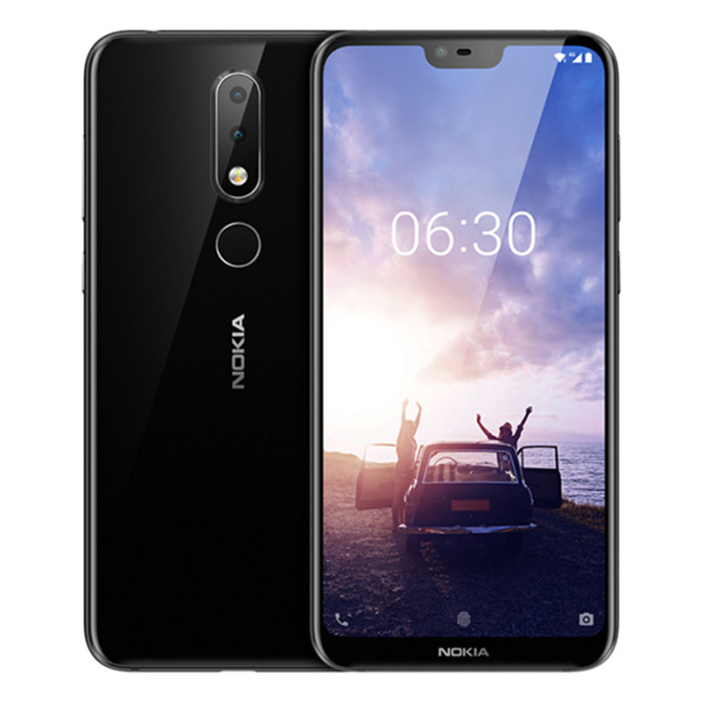 Refurbished Nokia X6/6.1plus 6+64g 5.8inch 3060mAh 16MP+16MP Camera Fingerprint ID Smartphone