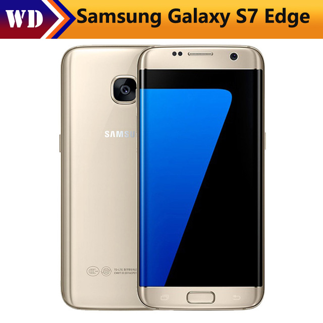 Refurbished Samsung Galaxy S7 edge Original Unlocked 4G LTE  12MP&amp;5MP RAM 4GB ROM 32GB WIFI GPS