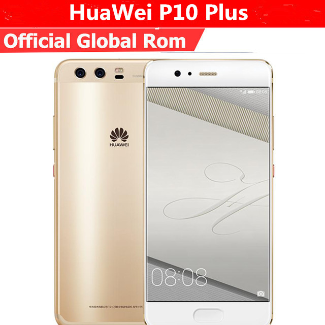 Refurbished smartphone Huawei P10 plus 6GB+ 64GB/128GB 5.5&quot; Dual Camera 20.0MP+8.0MP Mobile Phone