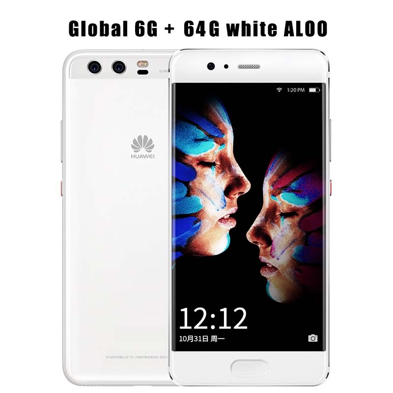Refurbished smartphone Huawei P10 plus 6GB+ 64GB/128GB 5.5&quot; Dual Camera 20.0MP+8.0MP Mobile Phone
