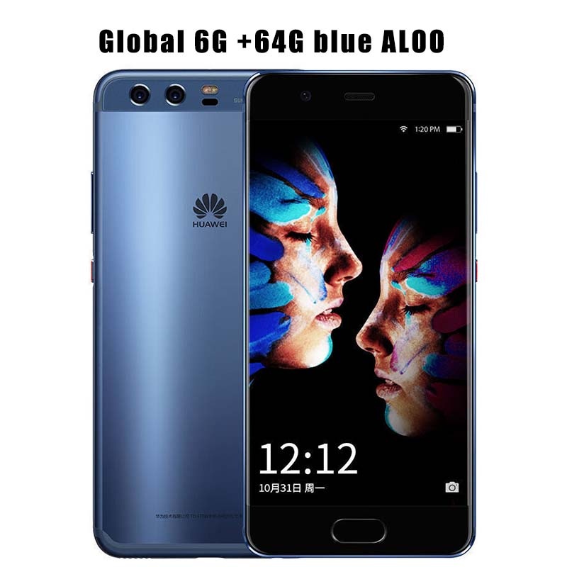 Refurbished smartphone Huawei P10 plus 6GB+ 64GB/128GB 5.5&quot; Dual Camera 20.0MP+8.0MP Mobile Phone