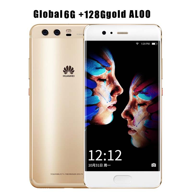 Refurbished smartphone Huawei P10 plus 6GB+ 64GB/128GB 5.5&quot; Dual Camera 20.0MP+8.0MP Mobile Phone