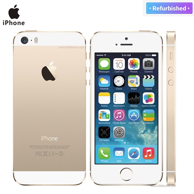 Refurbished apple iphone 5s 16GB/32GB +1GB smartphone iphone5s 8MP without fingerprint