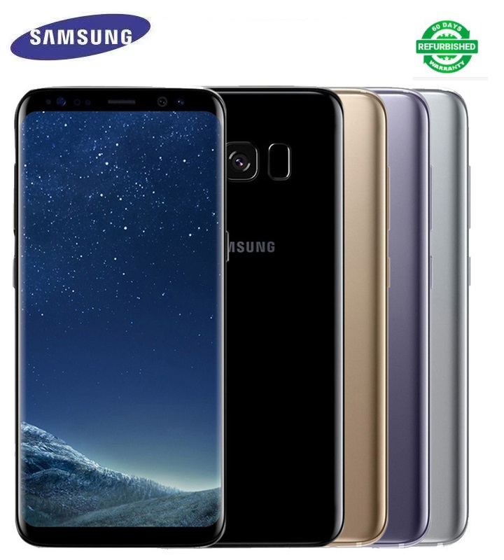 Refurbished Samsung Galaxy S8 64GB ROM+4GB RAM 5.8&quot; 12MP+8MP smartphone with small black dot