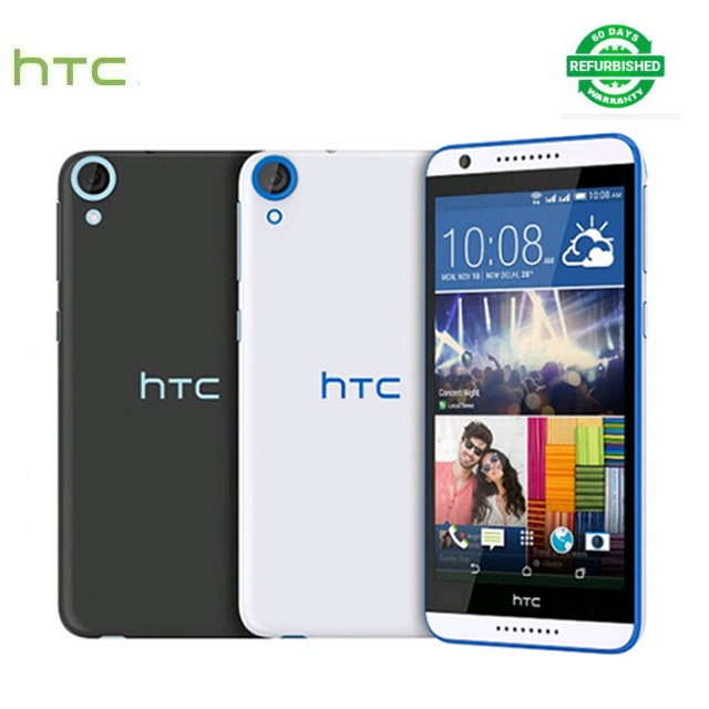 Certified Refurbished Desire 820 5.5Inch 16GB ROM 2GB RAM 13.0MP 2600mAh Dual SIM Mobile Phone