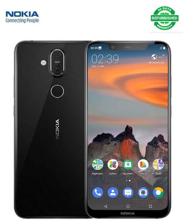 Refurbished NOKIA X7  4+64g Smartphone 6.18 inch android 8.1 3500mAh 13MP+20MP Camera  Mobile phone