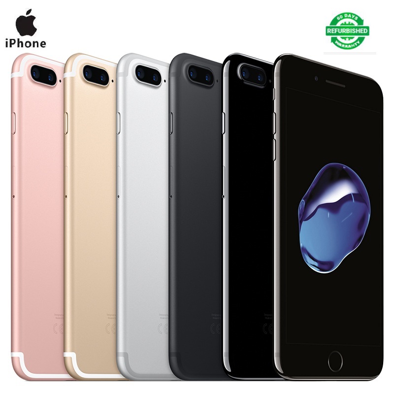Refurbished smartphone unlocked iphone 7 plus 32/128/256GB+3GB 5.5” with fingerprint iphone7 plus