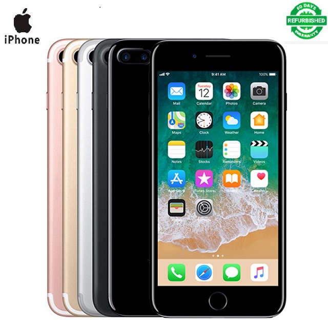 Refurbished smartphone iphone 7 plus 128GB +3GB 12MP 5.5 inch apple with fingerprint iphone7 plus