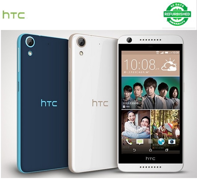 Refurbished HTC Desire 626 8GB ROM ,2GB RAM 13MP ,Single SIM - Cobalt  smart phone