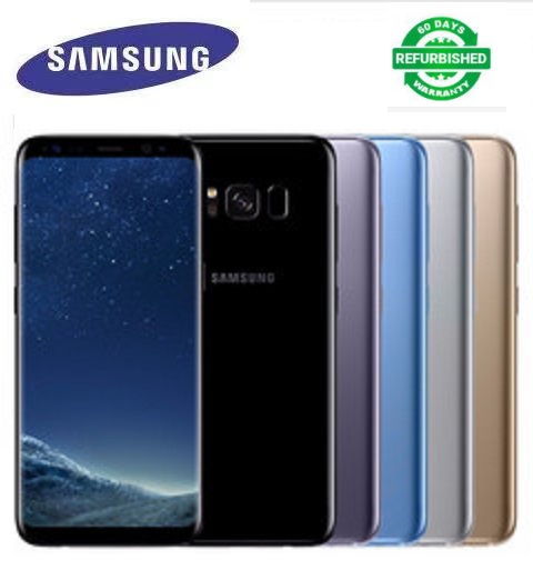 Refurbished Samsung Galaxy S8  64GB ROM+4GB RAM, 3500mAh,12+8MP, 5.8Inch  single sim Smartphone