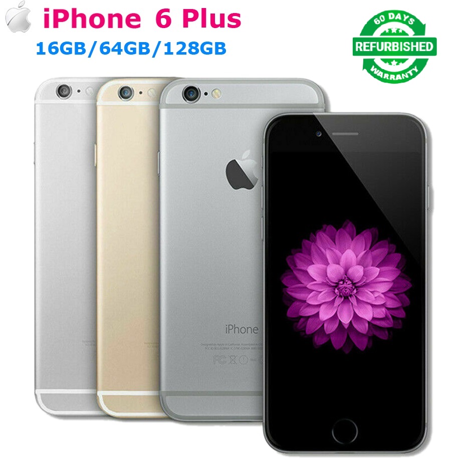 Refurbished Apple iPhone 6 Plus 64GB 5.5&apos;IPS Phone Fingerprint unlock SmartPhone iPhone6 Plus