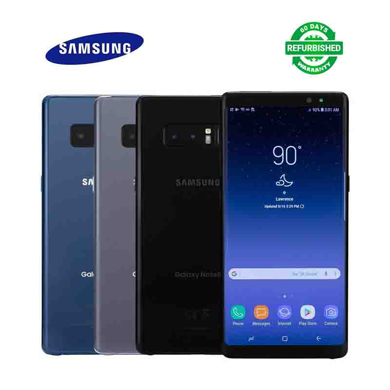Refurbished Samsung Galaxy Note8 Note 8 4G LTE Android Octa Core 6.3&quot;  12MP RAM 6GB ROM 64GB