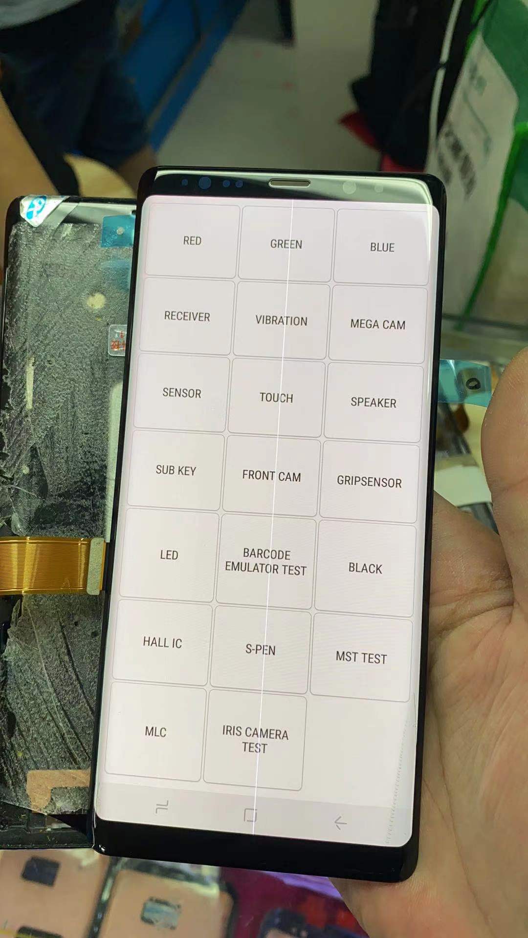 Refurbished Samsung Galaxy Note 9 Smart Phones 4G LTE 6.4inch single sim 12MP RAM 6GB ROM 128G Original Phones