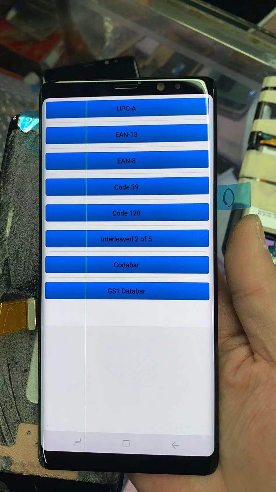 Refurbished Samsung Galaxy Note 9 Smart Phones 4G LTE 6.4inch single sim 12MP RAM 6GB ROM 128G Original Phones