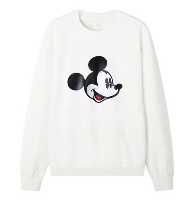 Autumn and winter women&apos;s sweater cartoon jacket top youth leisure print Mickey student street