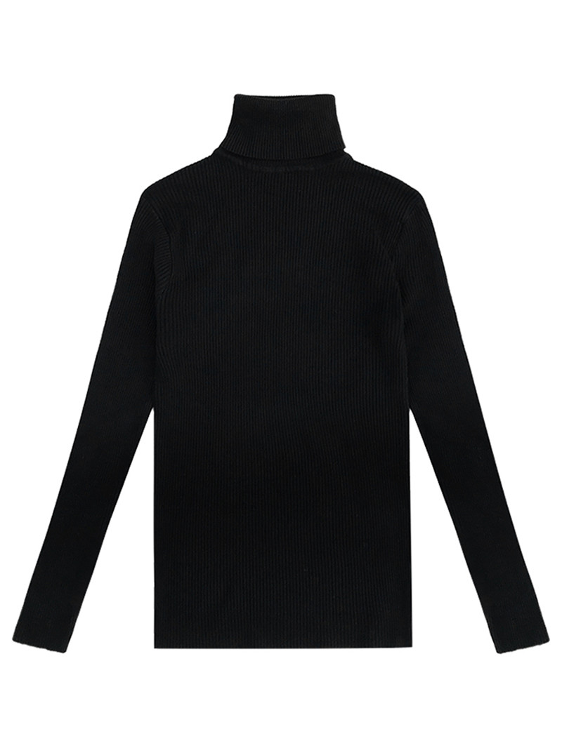 Autumn and winter, versatile, slim, long-sleeved, knit, bottoming shirt, women&apos;s, tops, tide