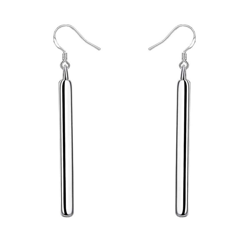 Explosion models Hot sale Simple personality Straight earrings Earrings Earrings Jewelry