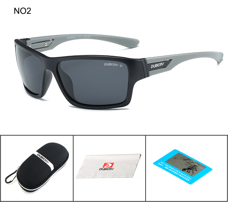 DUBERY Polarized Sunglasses Men's Driving Shades Male For Men Safety Luxury Brand Designer Oculos