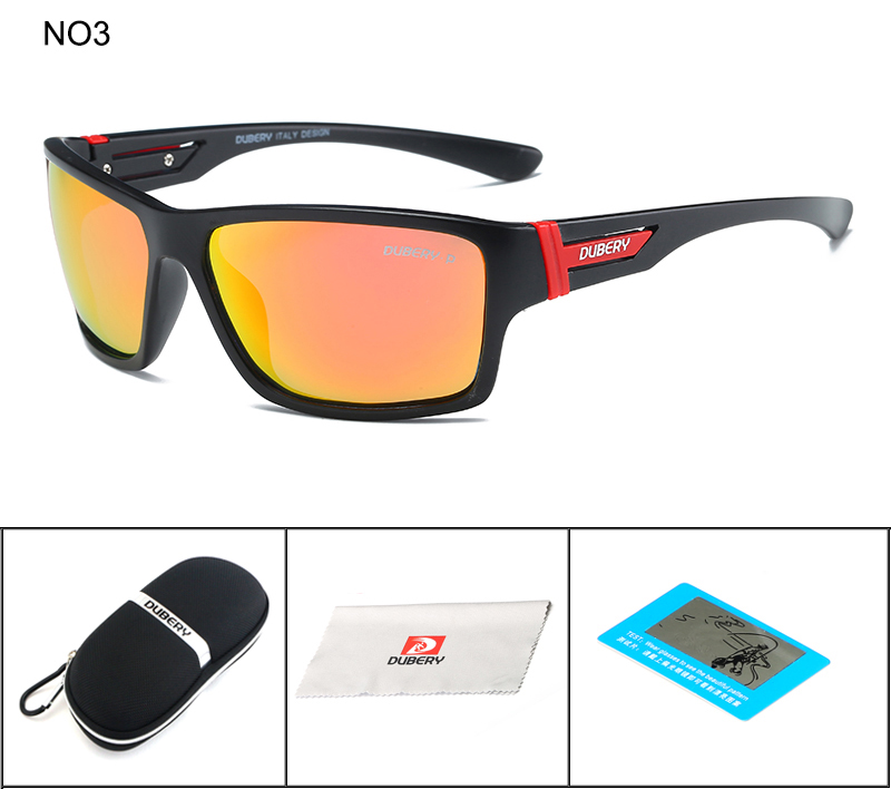 DUBERY Polarized Sunglasses Men's Driving Shades Male For Men Safety Luxury Brand Designer Oculos