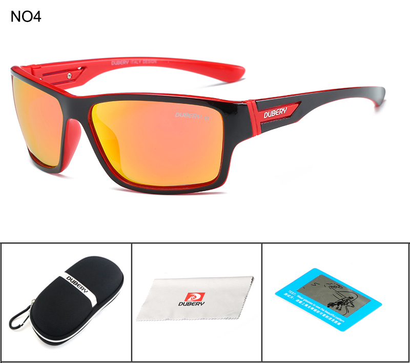 DUBERY Polarized Sunglasses Men's Driving Shades Male For Men Safety Luxury Brand Designer Oculos