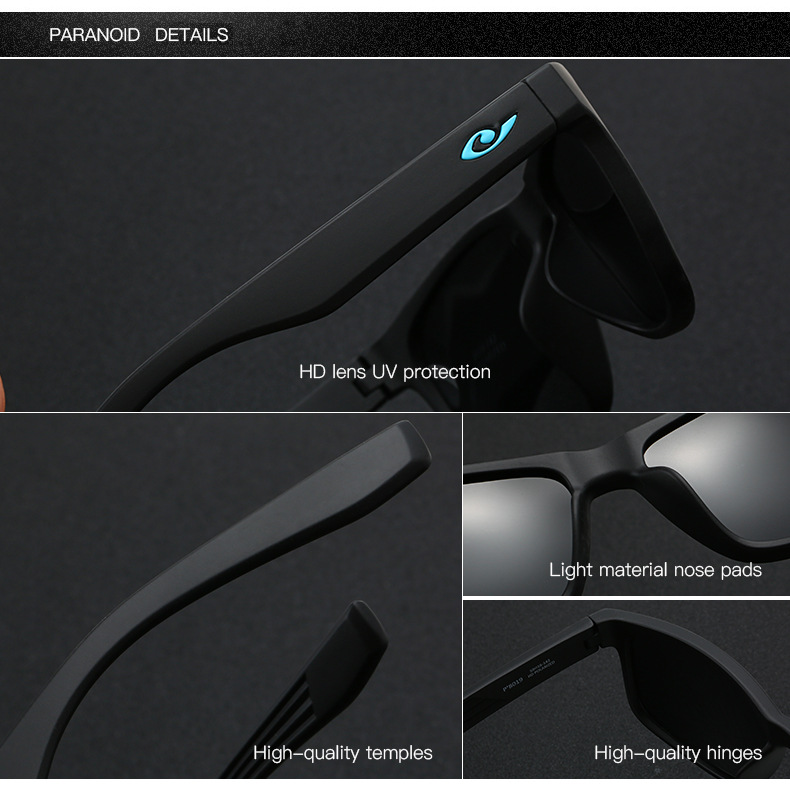 Paranoid men sports Polarized Sunglasses Cycling Sporting Driving Sunglasses
