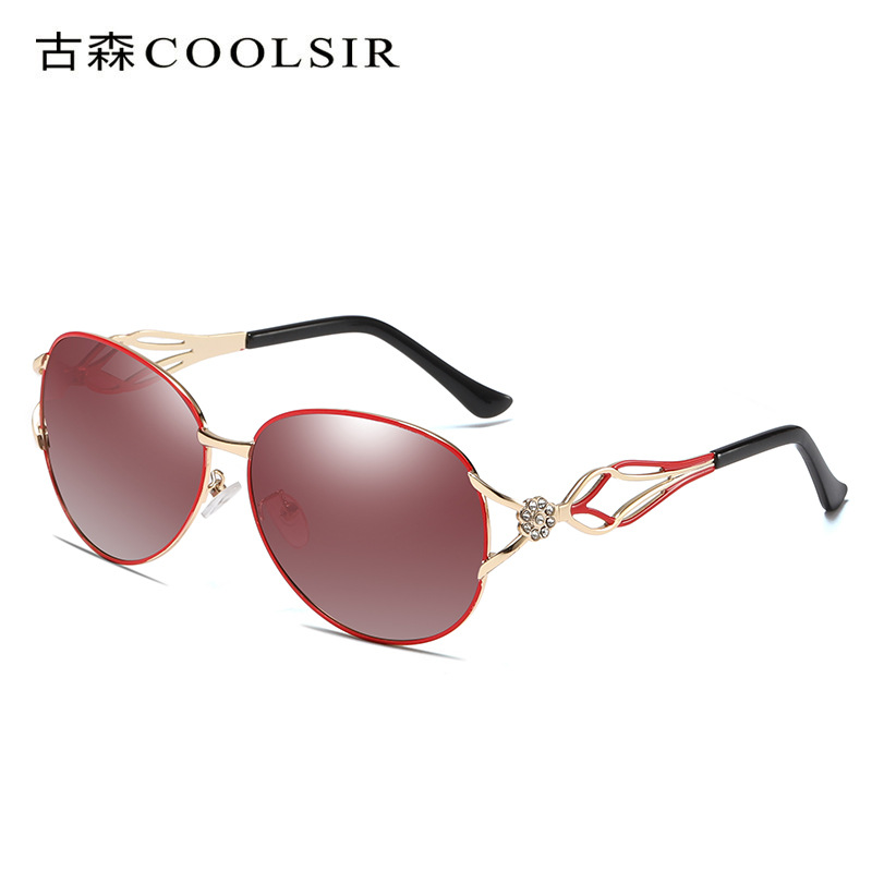 COOLSIR Vintage Sunglasses Polarized Driver Shades Woman's Square Shades Driving Sunglasses