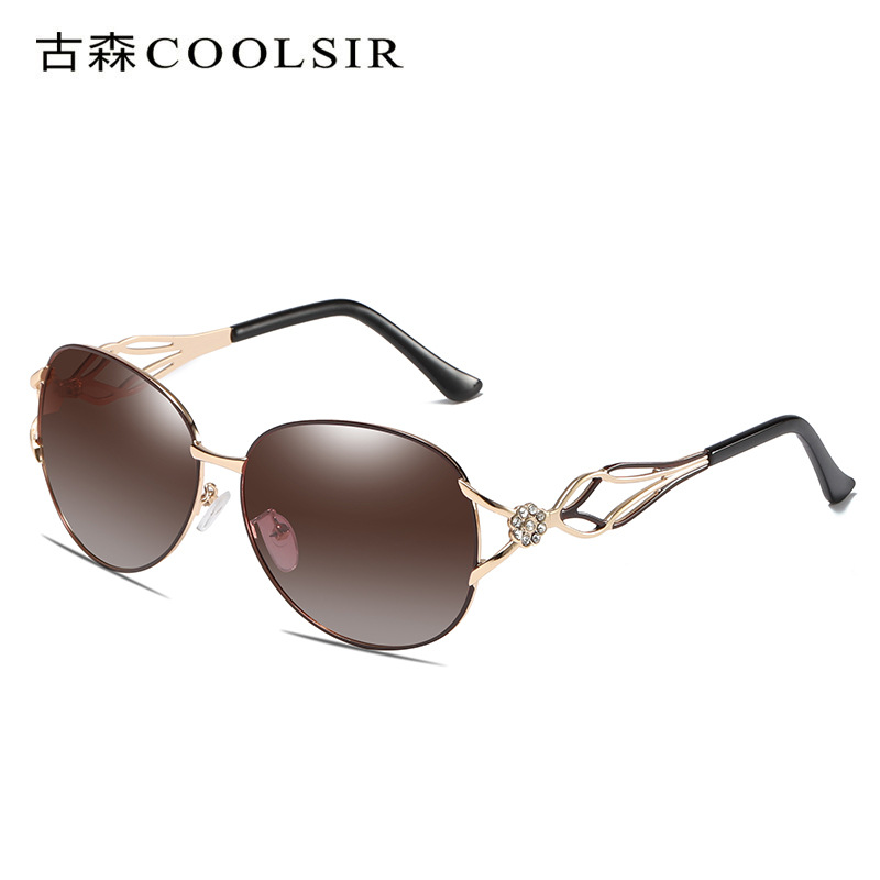 COOLSIR Vintage Sunglasses Polarized Driver Shades Woman's Square Shades Driving Sunglasses