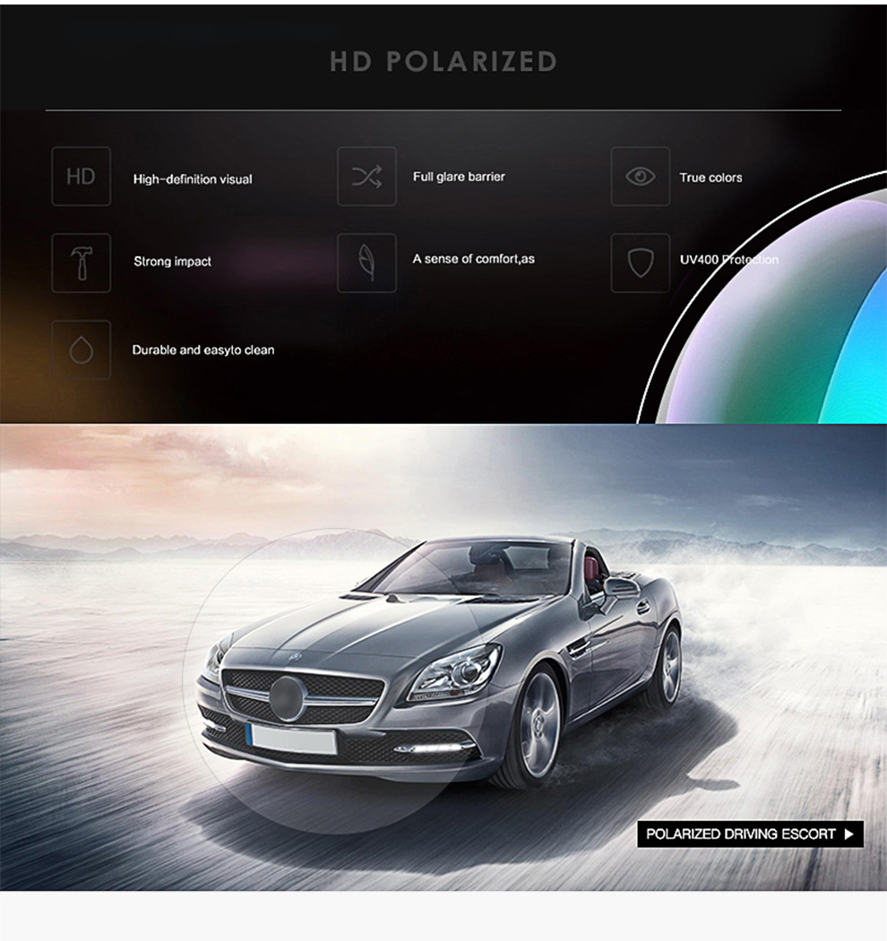 XINGYU Vintage Sunglasses Polarized Driver Shades Men's Square Shades Driving Sunglasses