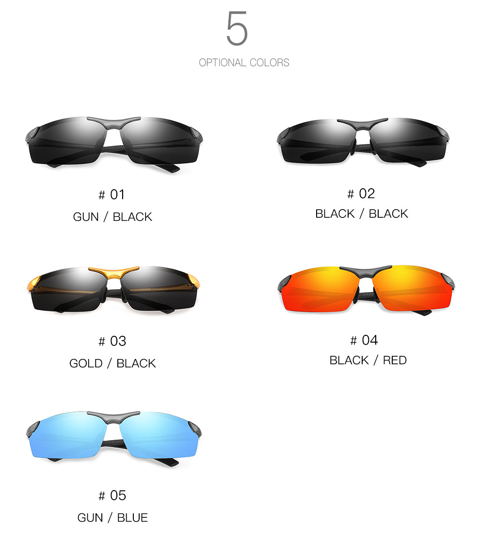 XINGYU Men's polarized aluminum magnesium Sunglasses classic driver's and Sports Sunglasses