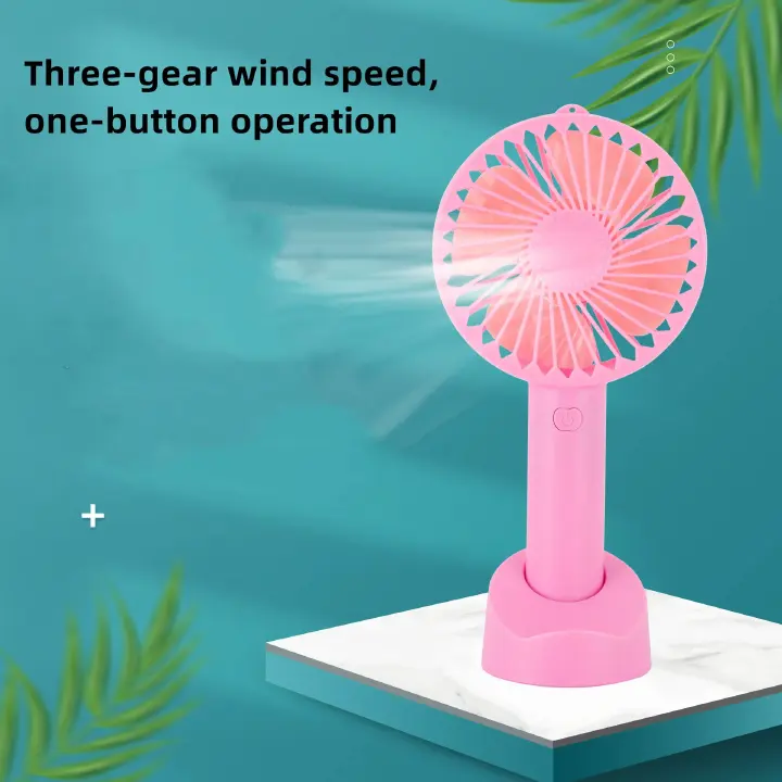 New handheld fan portable USB charging mini small fan handheld Portable Personal Mini Fan Suitable For Office Outdoor Household Charging/inline random